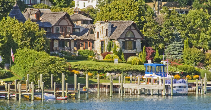 charlevoix mi lakefront